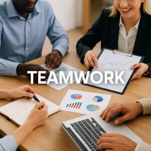 Team work digital online